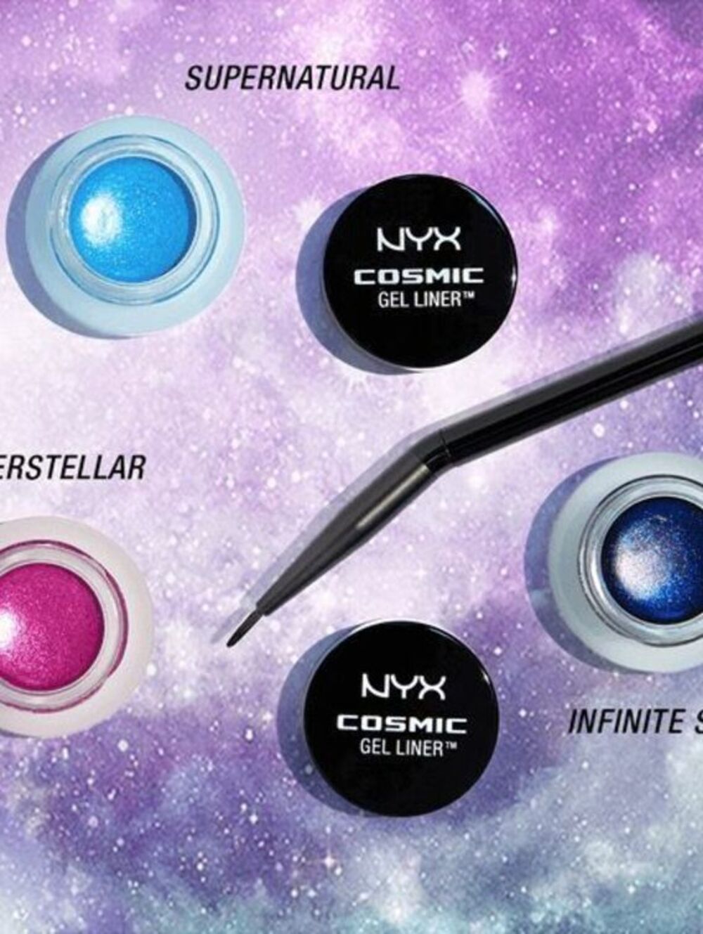 NYX Cosmic Eye Gel Liner COGL02 Infinite Star Brand New In Box Sealed RARE